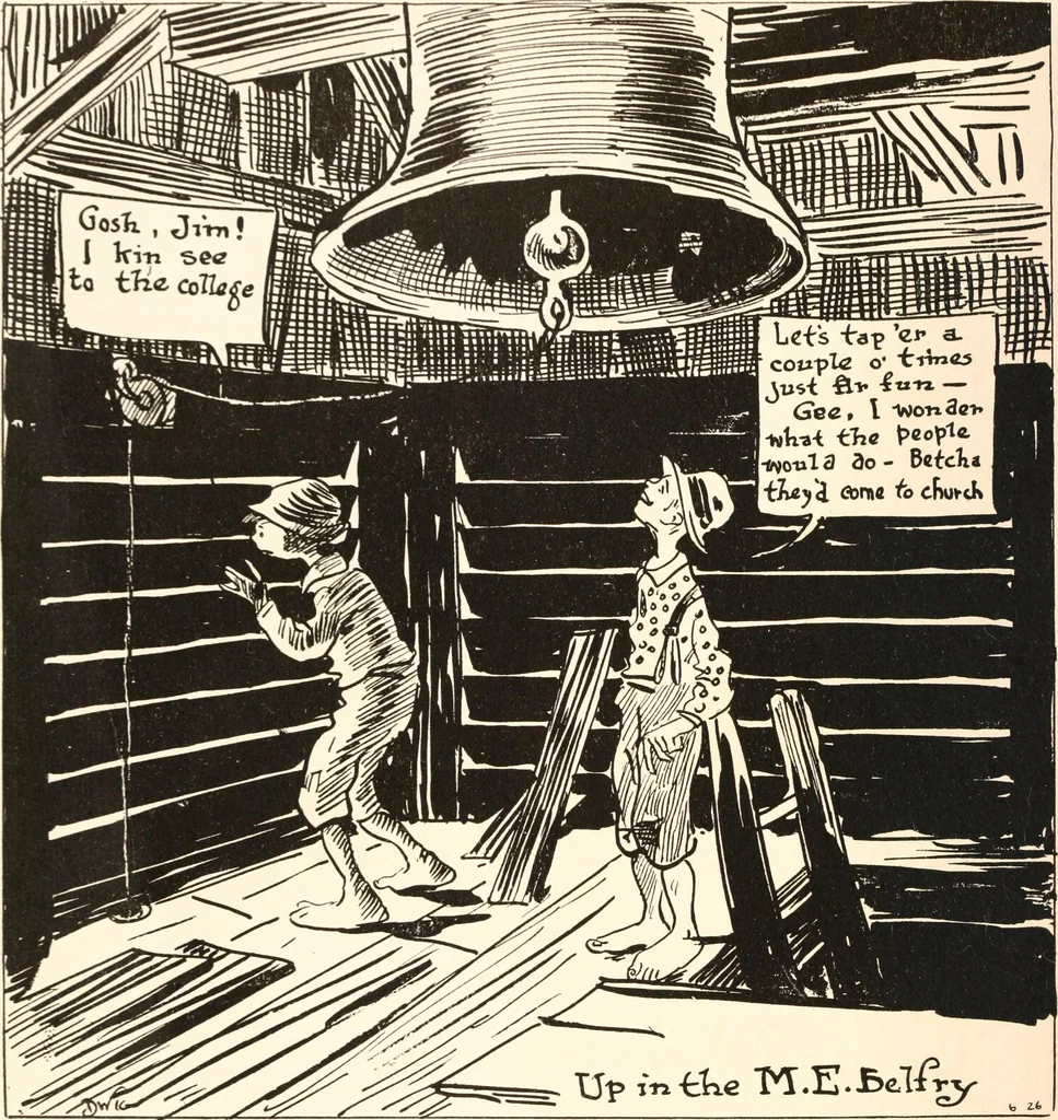 An illustration from School days, 1919, leaf 75