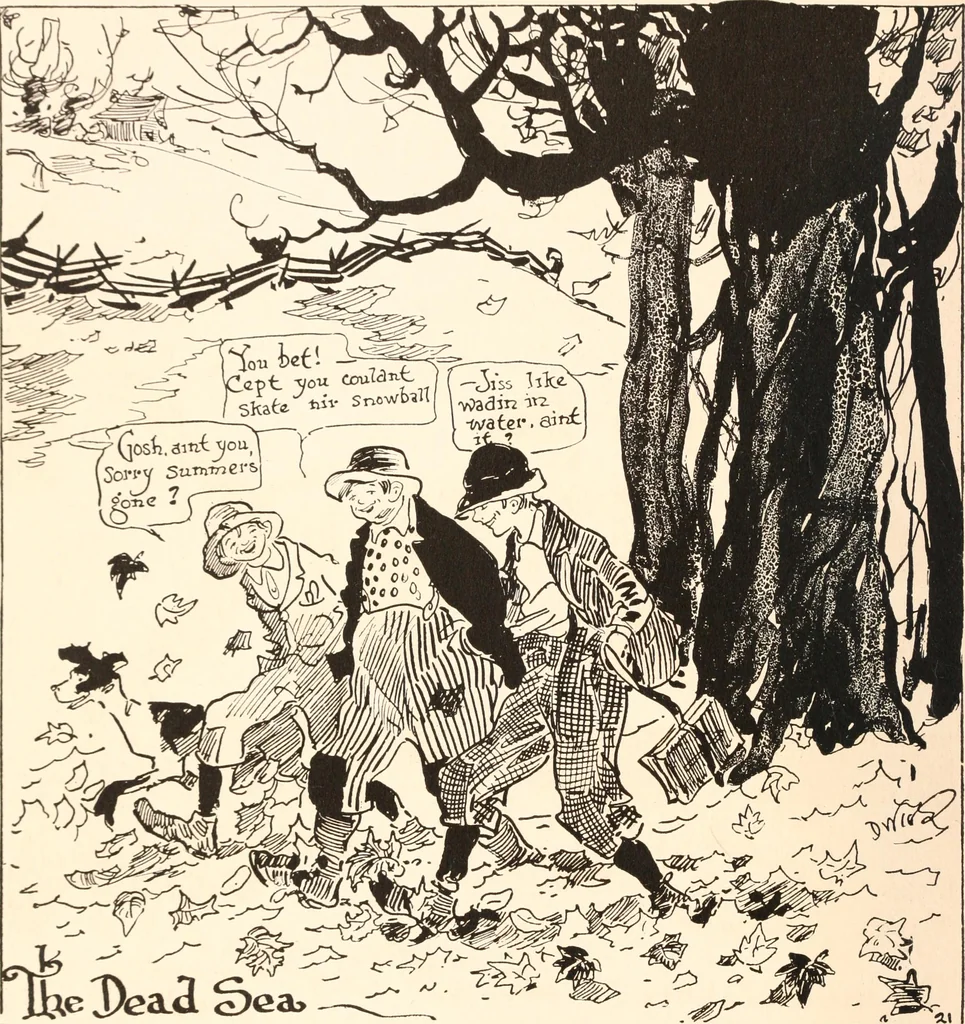 An illustration from School days, 1919, leaf 89