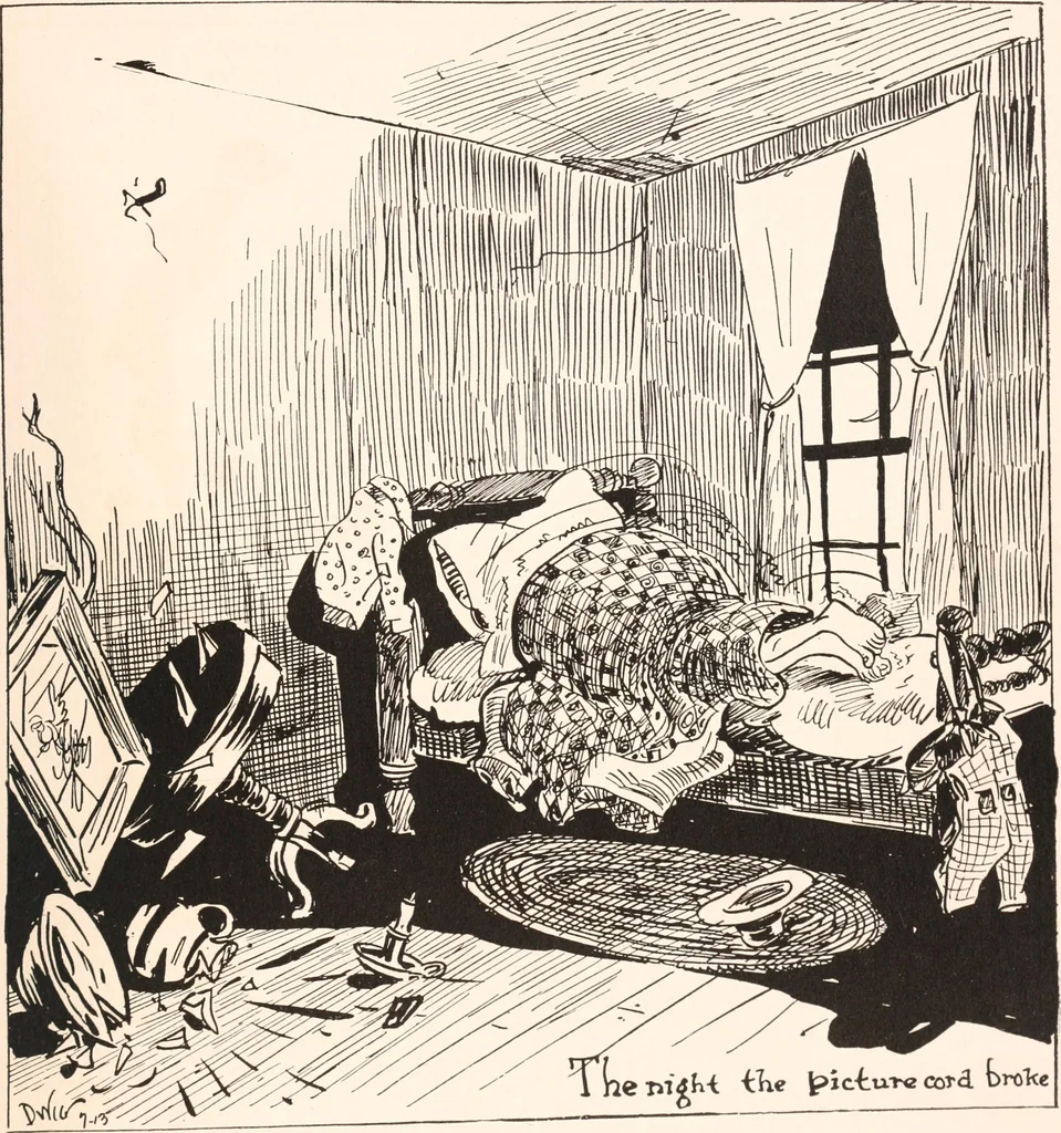 An illustration from School days, 1919, leaf 92