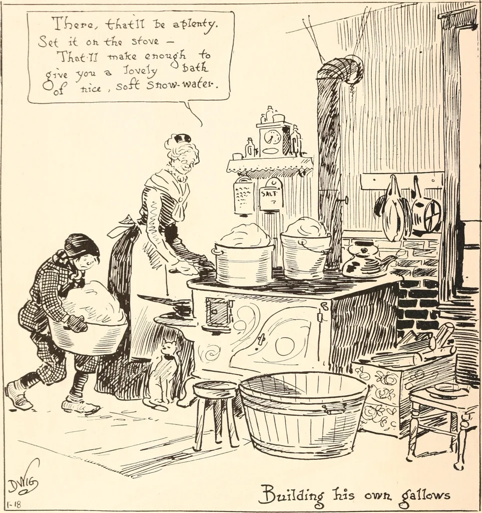 An illustration from School days, 1919, leaf 93