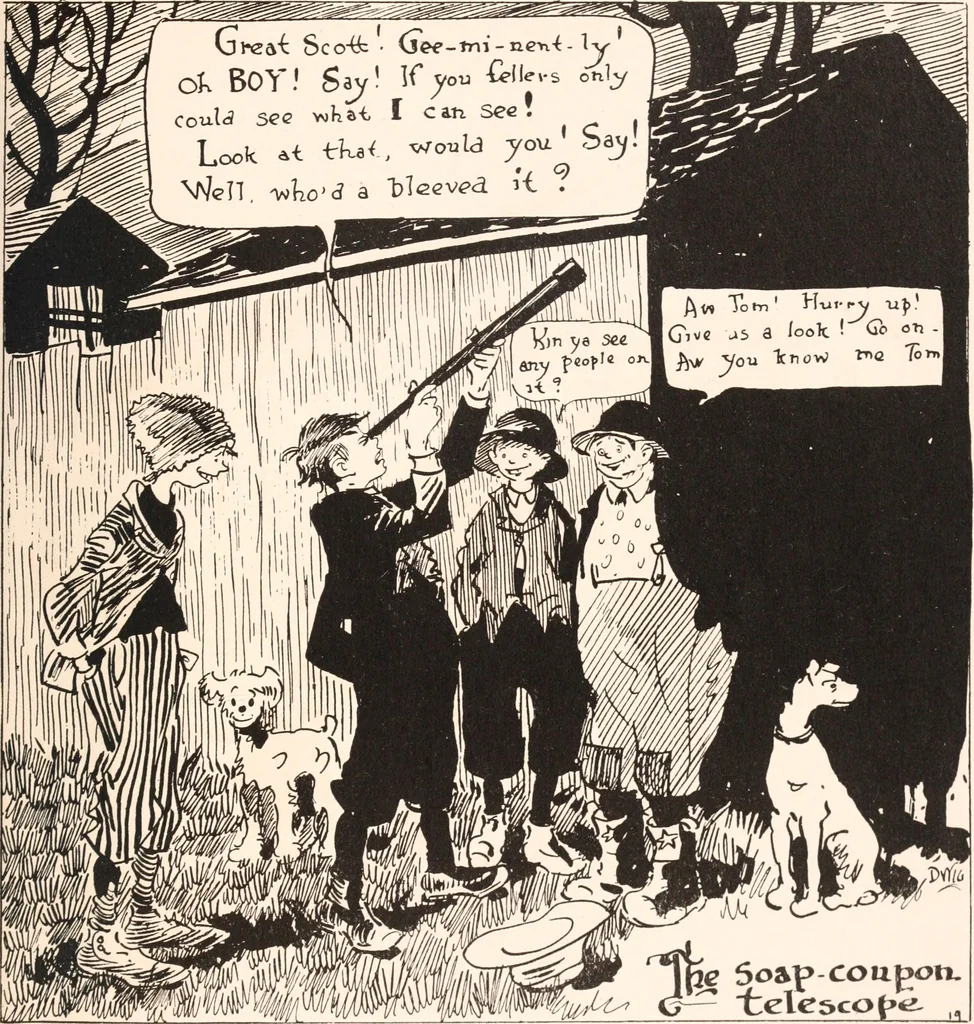 An illustration from School days, 1919, leaf 96