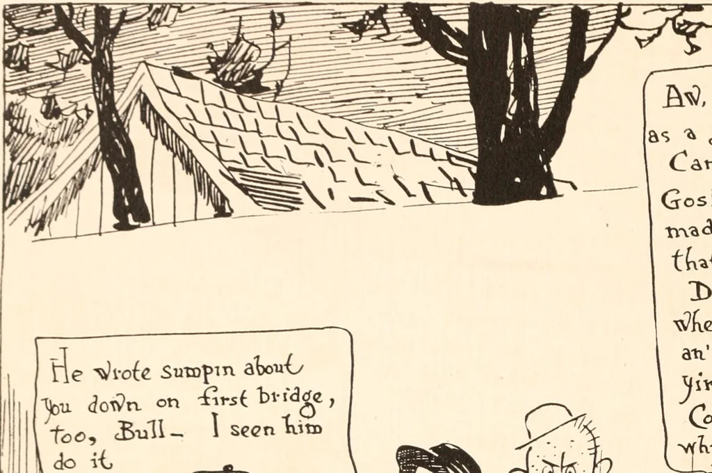 An illustration from School days, 1919, leaf 97