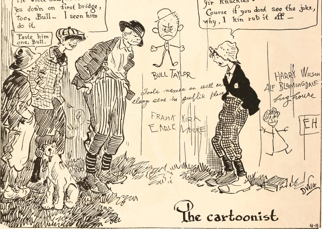 An illustration from School days, 1919, leaf 97