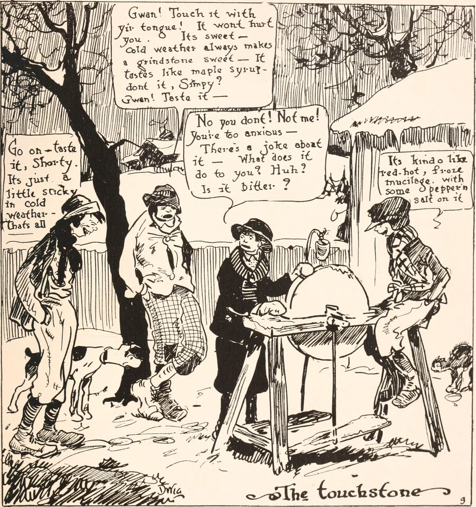 An illustration from School days, 1919, leaf 98
