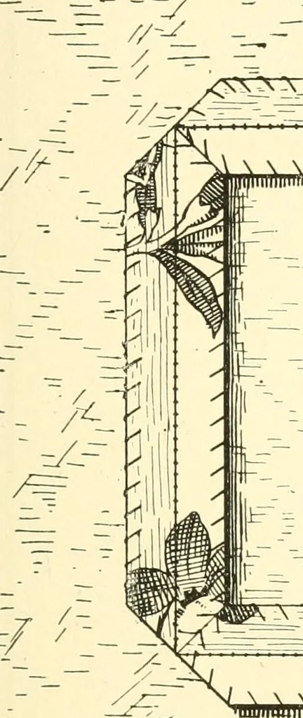 An illustration from School needlework; a book written for the beginner of any age and in any school, 1922, leaf 108
