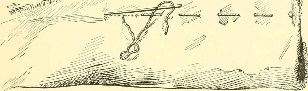 An illustration from School needlework; a book written for the beginner of any age and in any school, 1922, leaf 24