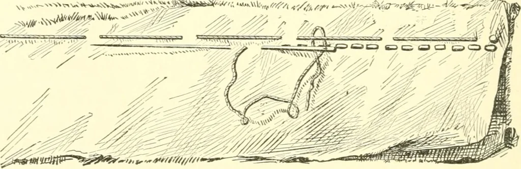 An illustration from School needlework; a book written for the beginner of any age and in any school, 1922, leaf 29