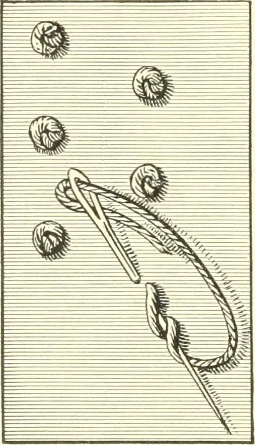 An illustration from School needlework; a book written for the beginner of any age and in any school, 1922, leaf 49