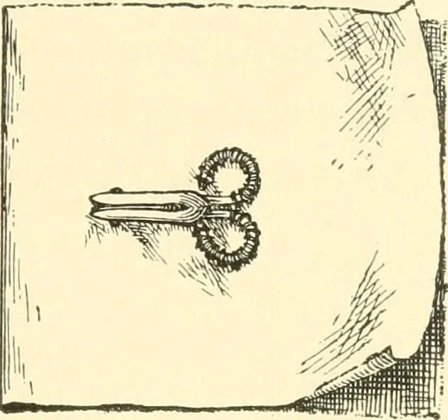 An illustration from School needlework; a book written for the beginner of any age and in any school, 1922, leaf 94