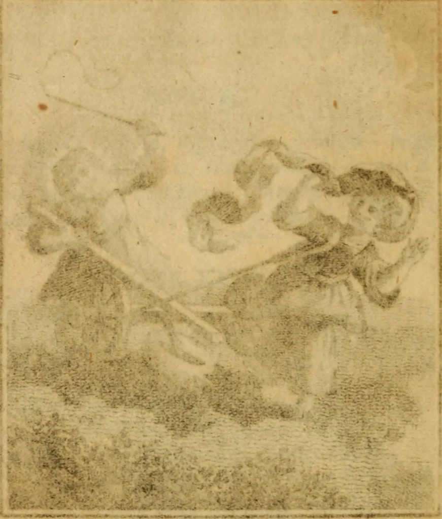 An illustration from The school of the heart : or, The heart of itself gone away from God, brought back again to him, and instructed by him, 1808, leaf 147