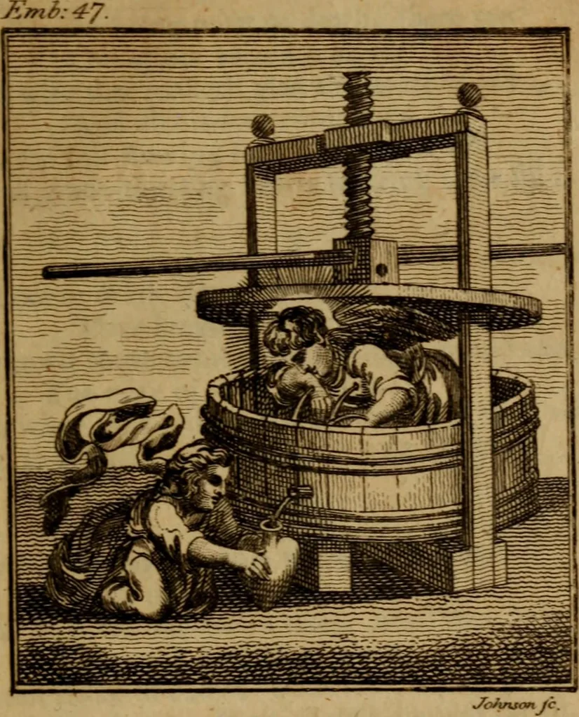 An illustration from The school of the heart : or, The heart of itself gone away from God, brought back again to him, and instructed by him, 1808, leaf 246
