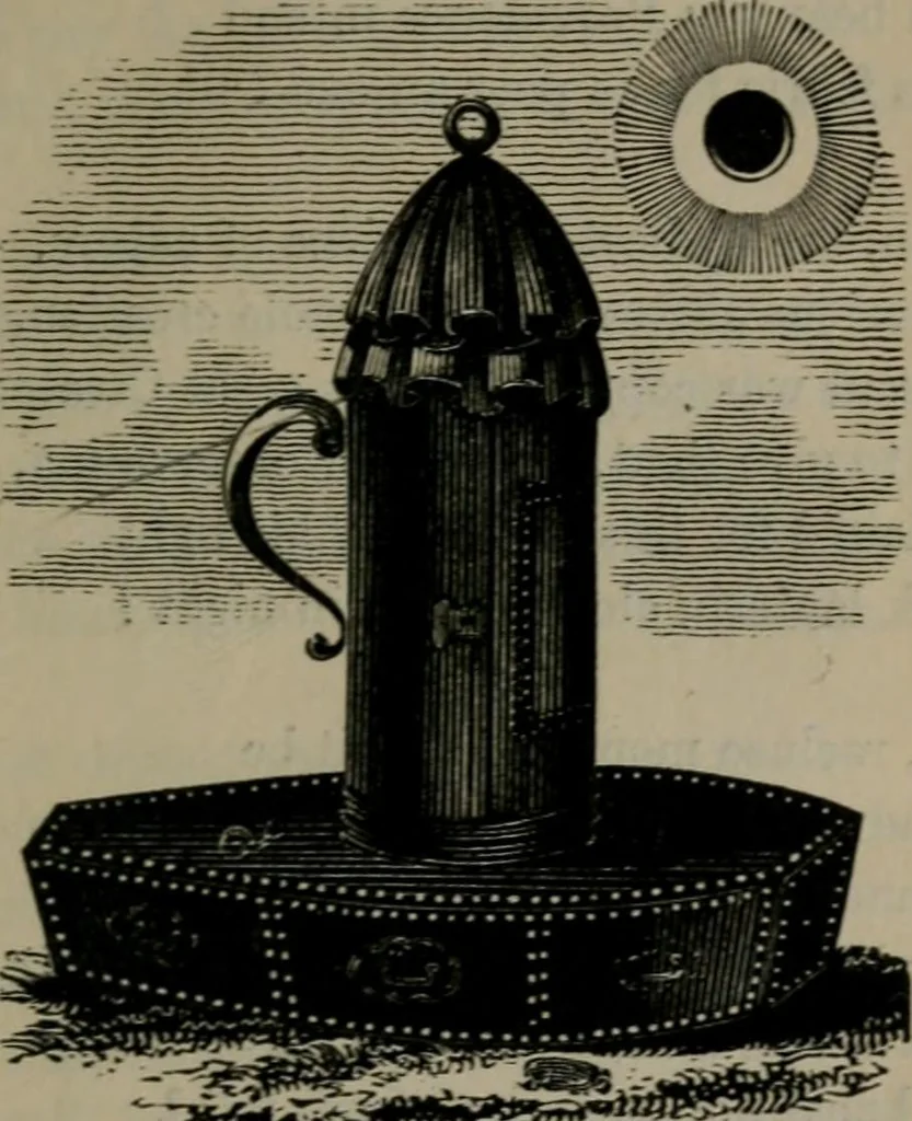 An illustration from The school of the heart : or, The heart of itself gone away from God, brought back again to Him; and instructed by Him. With The learning of the heart; and Hieroglyphics of the life of man., 1845, leaf 246