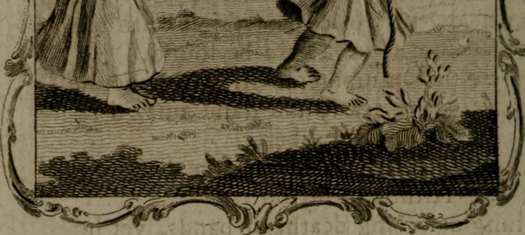 An illustration from The school of the heart, or, The heart (of itself gone away from God) brought back again to Him, and instructed by Him : in forty-seven emblems, 1778, leaf 221