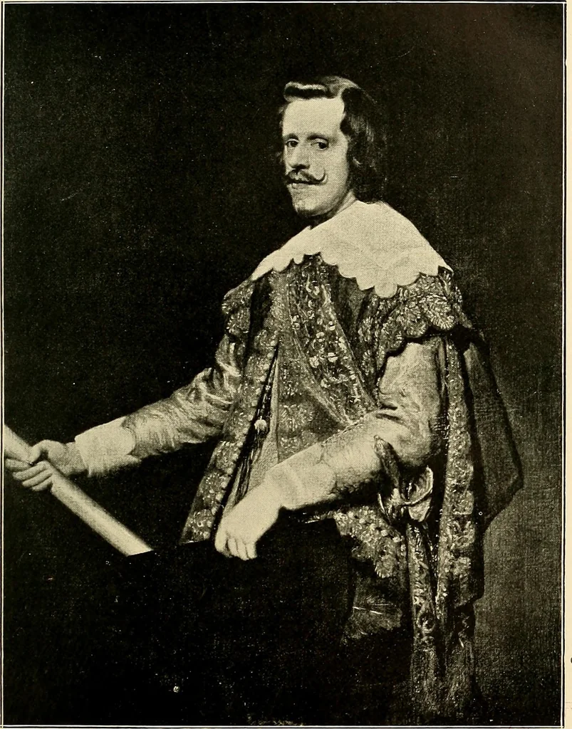 An illustration from The school of Madrid, 1909, leaf 124