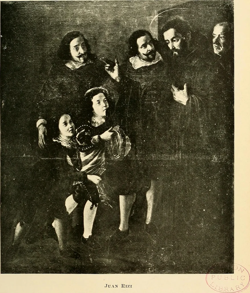 An illustration from The school of Madrid, 1909, leaf 232