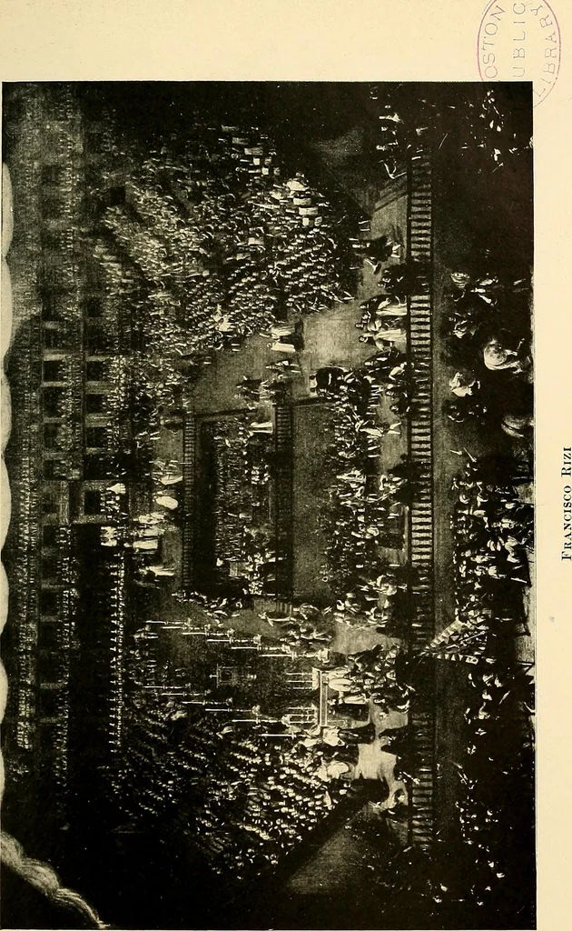 An illustration from The school of Madrid, 1909, leaf 242