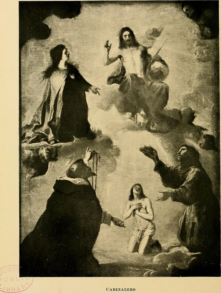 An illustration from The school of Madrid, 1909, leaf 315