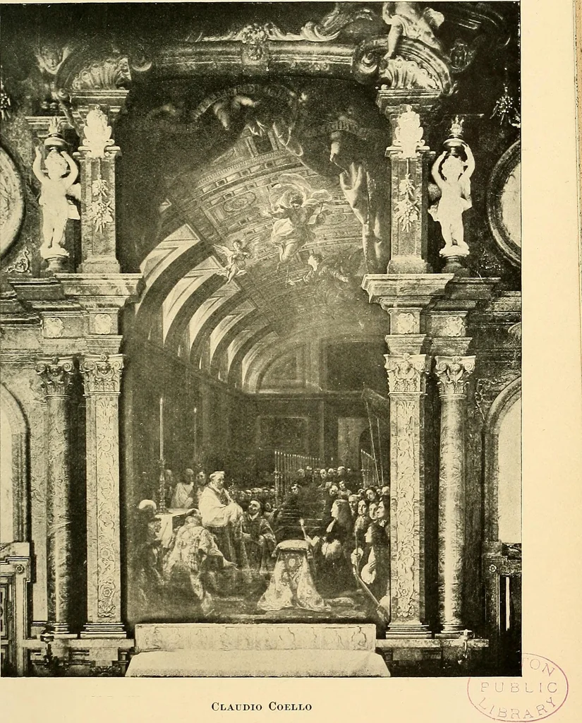An illustration from The school of Madrid, 1909, leaf 346