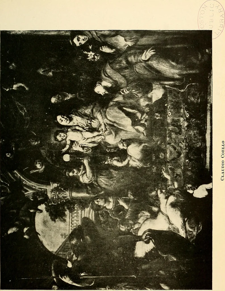 An illustration from The school of Madrid, 1909, leaf 354