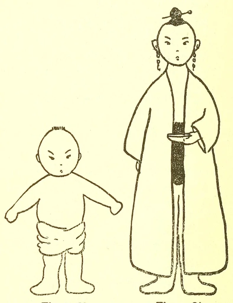 An illustration from The school of mothers's knee (a book of world wide playtimes), 1919, leaf 108
