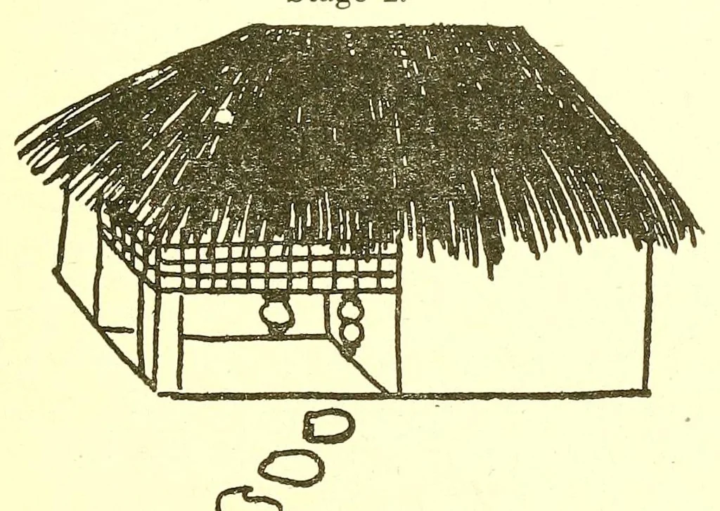 An illustration from The school of mothers's knee (a book of world wide playtimes), 1919, leaf 147