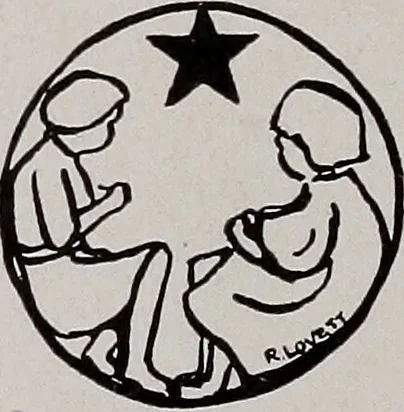 An illustration from The school printshop, 1919, leaf 207