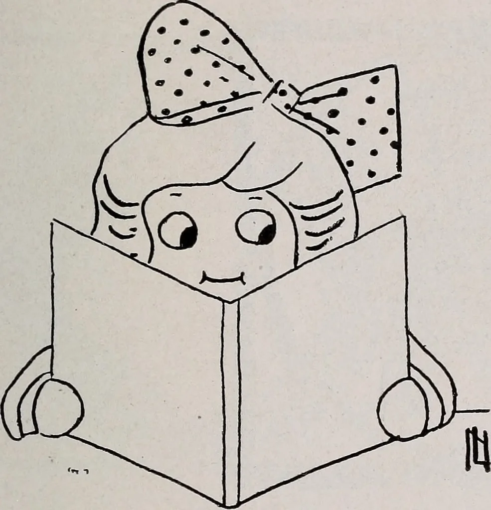 An illustration from The school printshop, 1919, leaf 216
