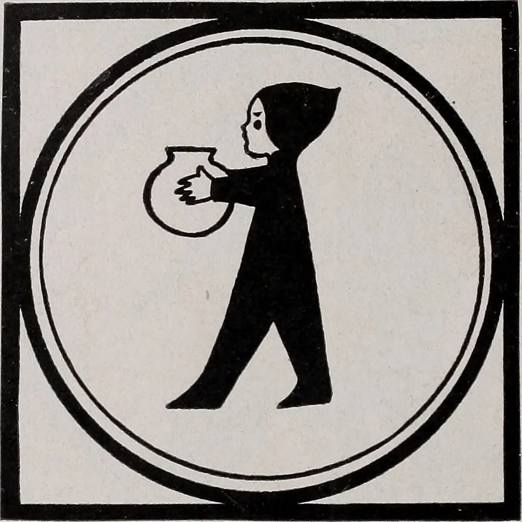 An illustration from The school printshop, 1919, leaf 219