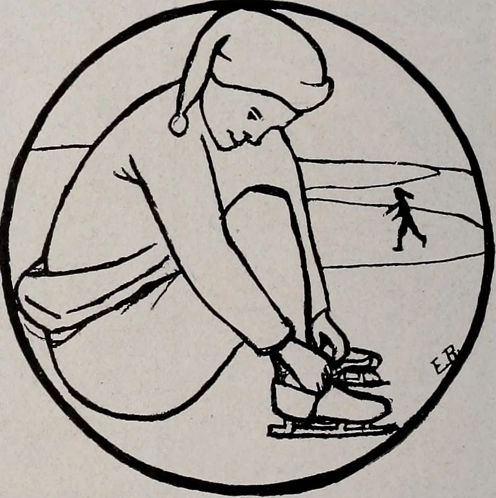 An illustration from The school printshop, 1919, leaf 219