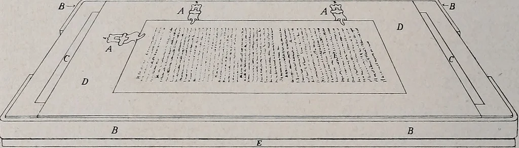 An illustration from The school printshop, 1919, leaf 79