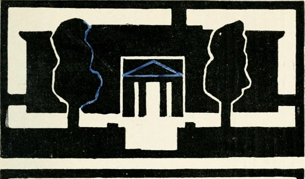 An illustration from The school printshop, 1919, leaf 124