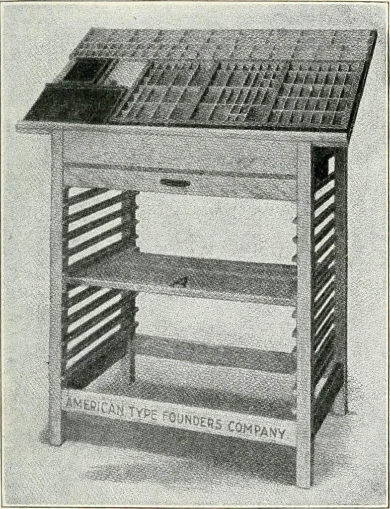 An illustration from The school printshop, 1919, leaf 162