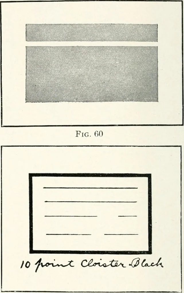 An illustration from The school printshop, 1919, leaf 185