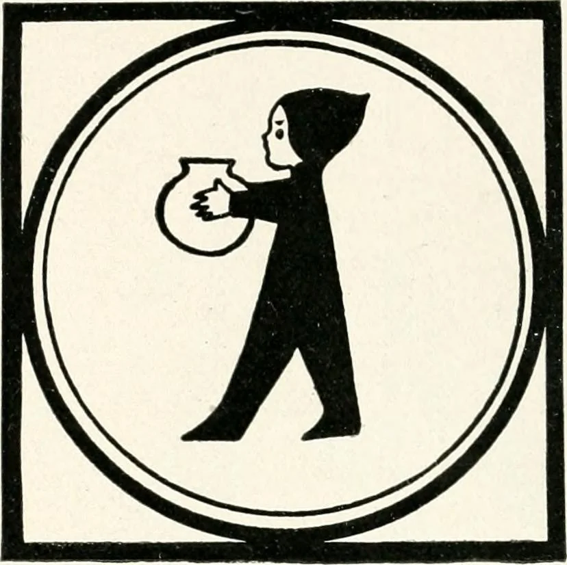 An illustration from The school printshop, 1919, leaf 217