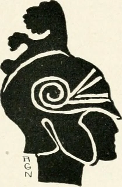 An illustration from The school printshop, 1919, leaf 222