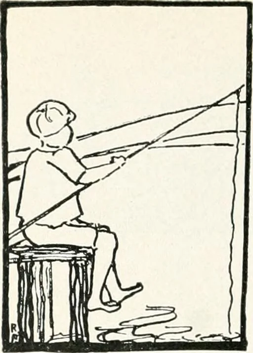 An illustration from The school printshop, 1919, leaf 227