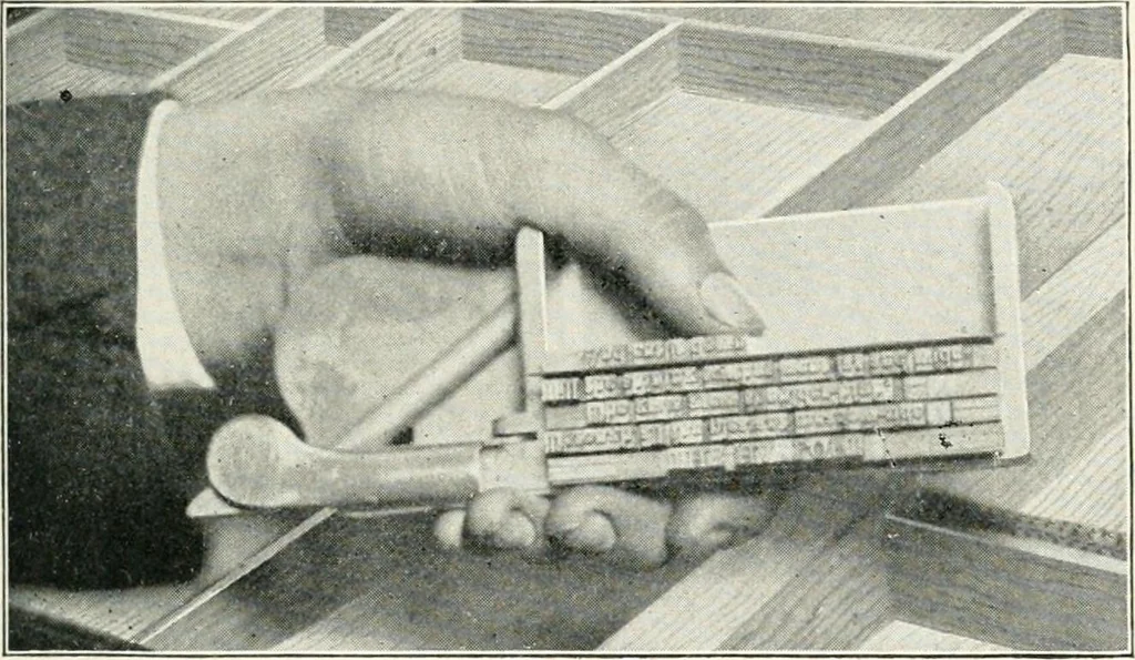An illustration from The school printshop, 1919, leaf 34