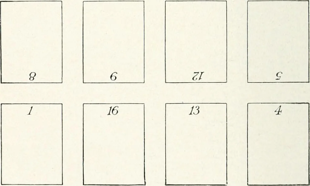 An illustration from The school printshop, 1919, leaf 71