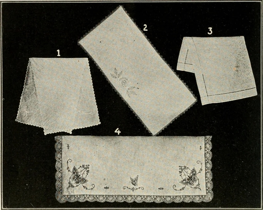 An illustration from School sewing based on home problems, 1916, leaf 105