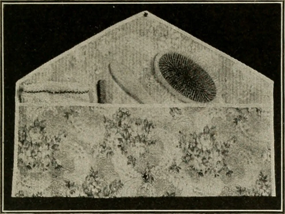 An illustration from School sewing based on home problems, 1916, leaf 116