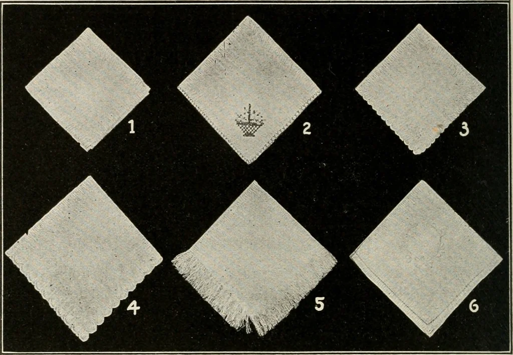 An illustration from School sewing based on home problems, 1916, leaf 121