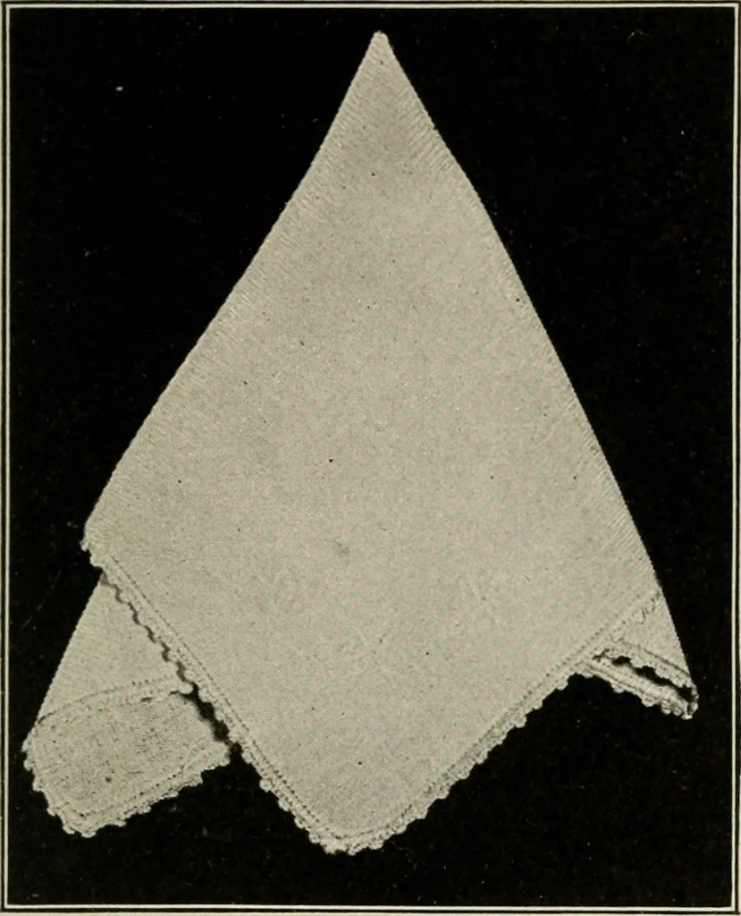 An illustration from School sewing based on home problems, 1916, leaf 148
