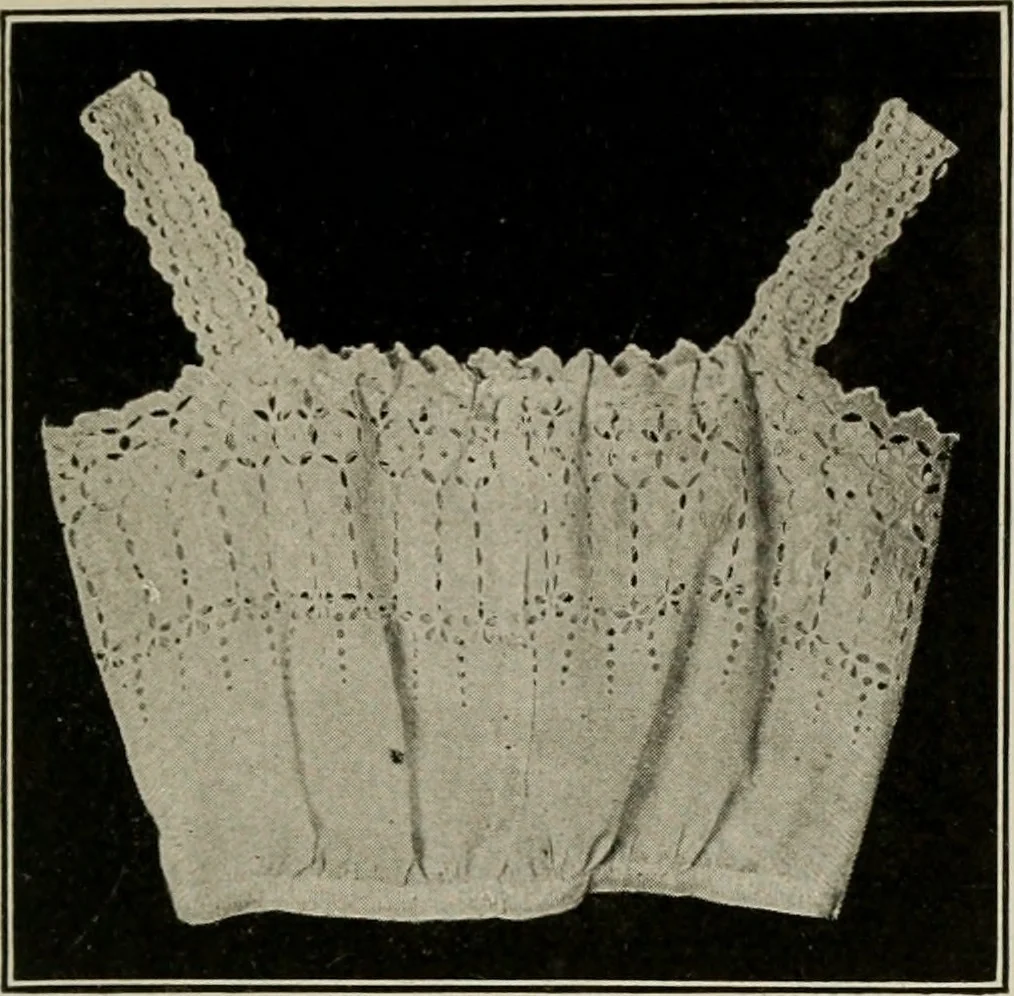 An illustration from School sewing based on home problems, 1916, leaf 152