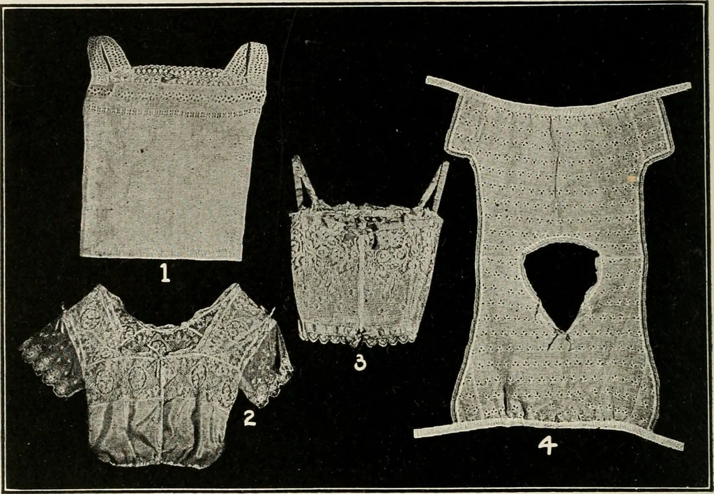 An illustration from School sewing based on home problems, 1916, leaf 153