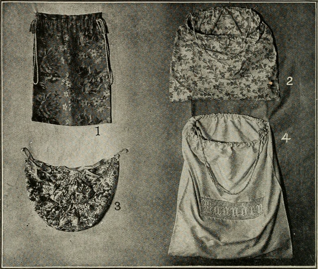 An illustration from School sewing based on home problems, 1916, leaf 165