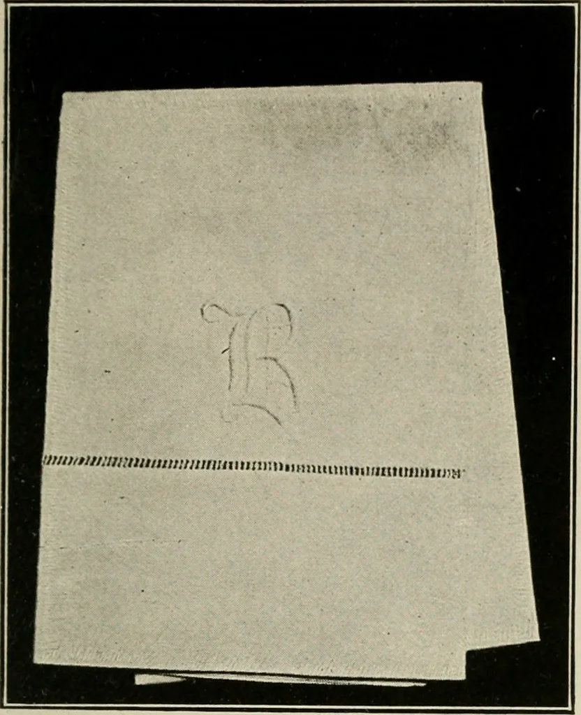 An illustration from School sewing based on home problems, 1916, leaf 168
