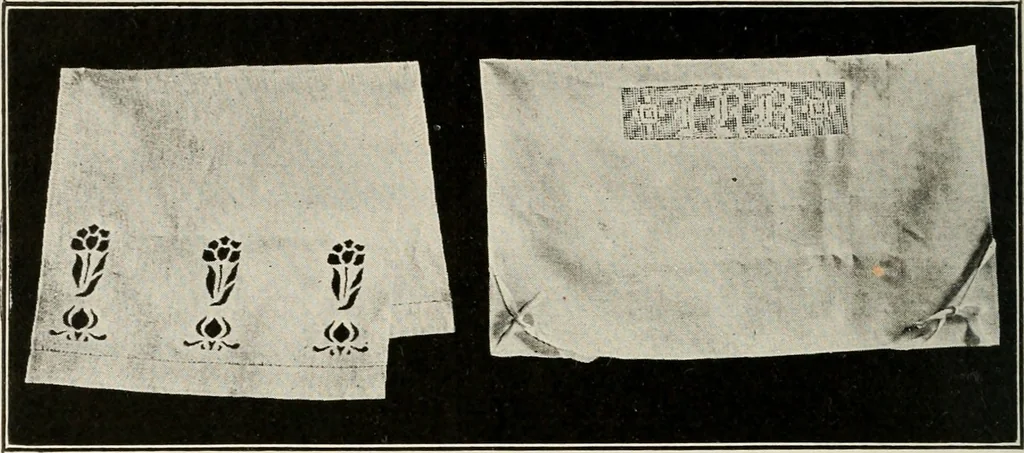An illustration from School sewing based on home problems, 1916, leaf 177