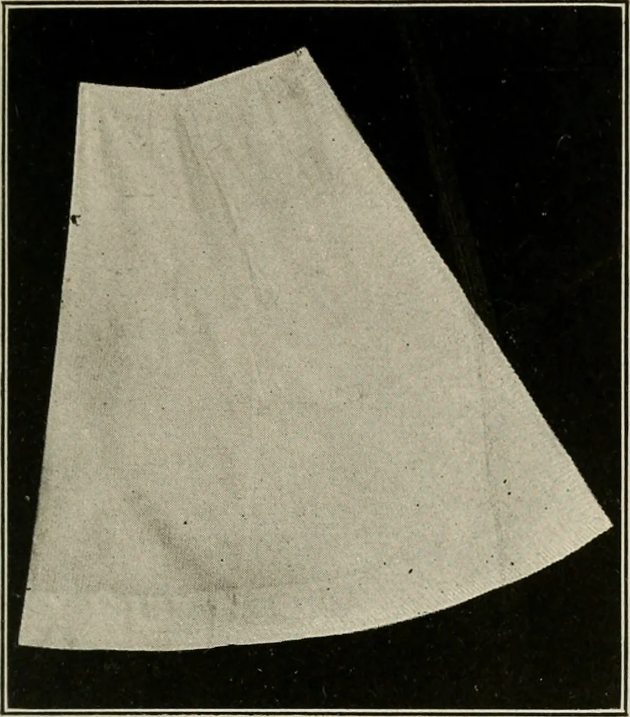 An illustration from School sewing based on home problems, 1916, leaf 196