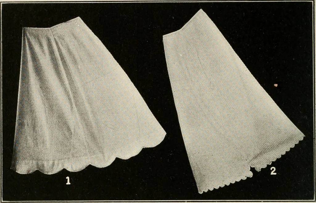 An illustration from School sewing based on home problems, 1916, leaf 197