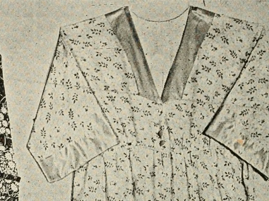 An illustration from School sewing based on home problems, 1916, leaf 213